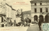 Bains-les-Bains. - La Mairie et la Place de la Mairie